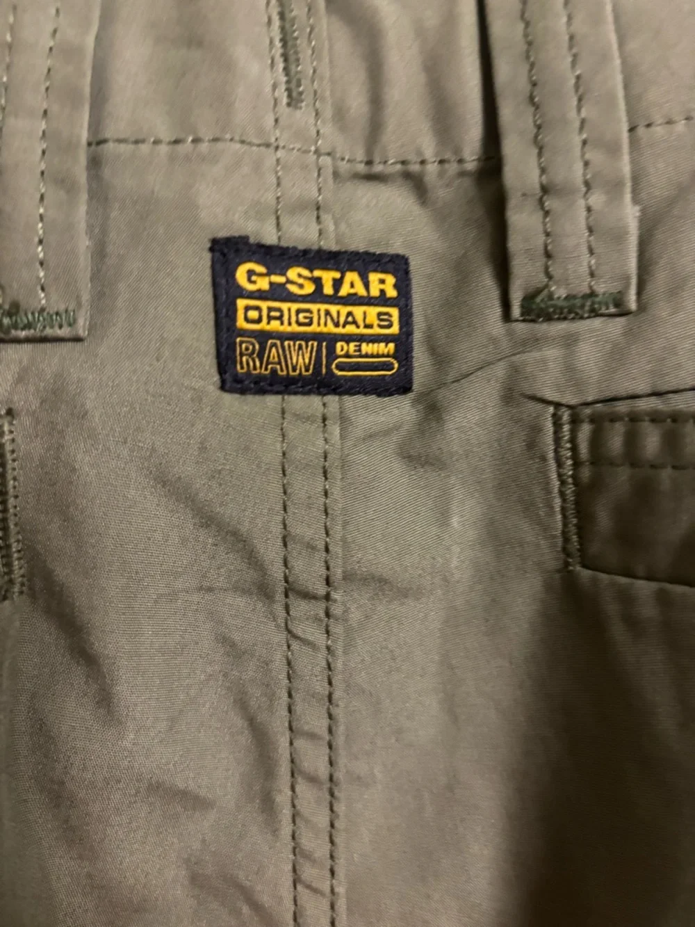 G-Star Raw 3D Regular Tapered Cargo 3.0 Pants Army Green Moss Mens 32x34 New